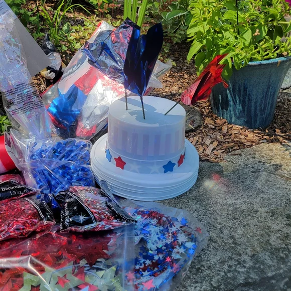 Patriotic Party Supplies Set